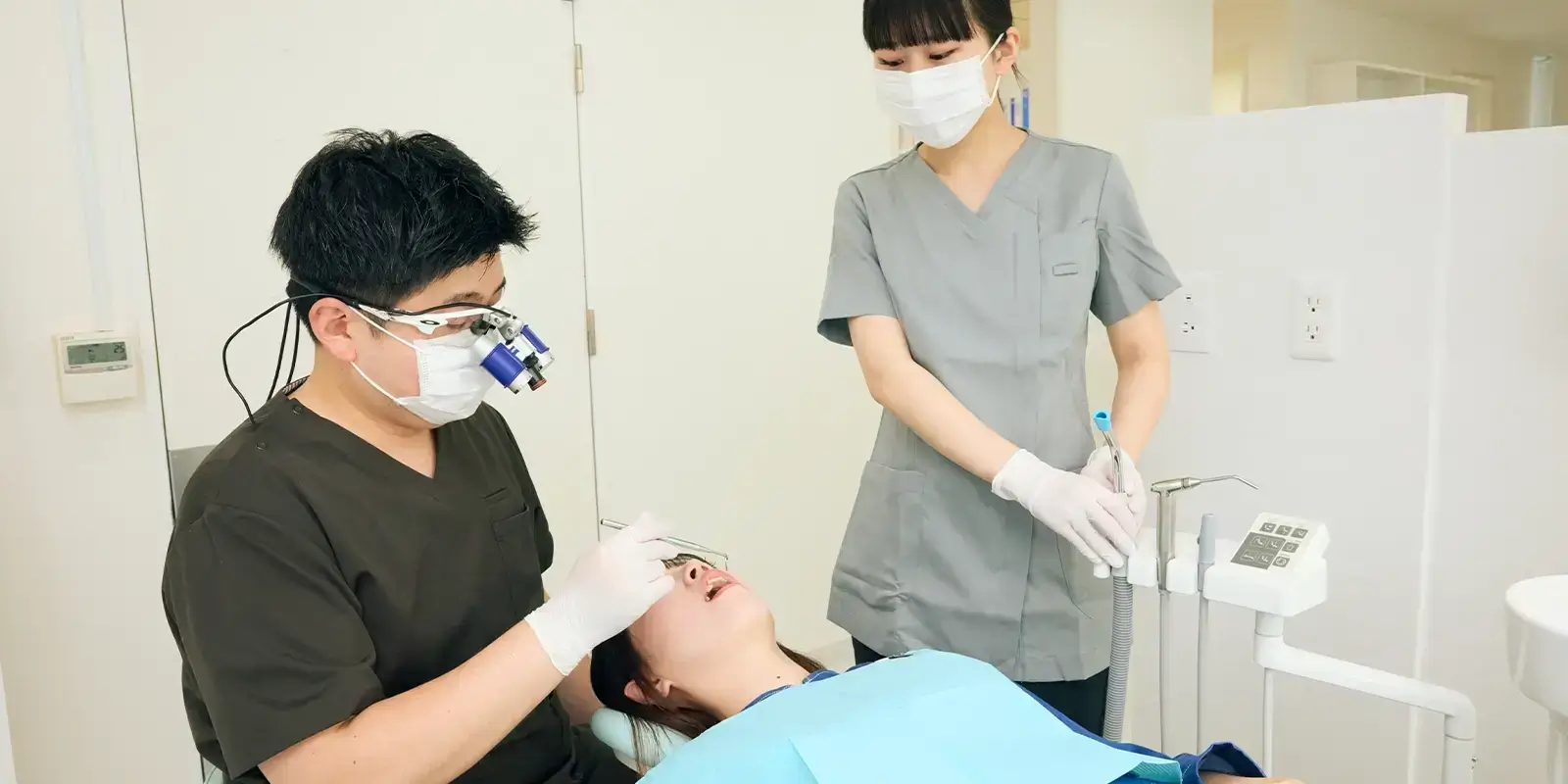 応急処置・次回の予約